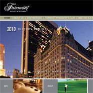 Fairmont.com has increased site traffic by 67 percent