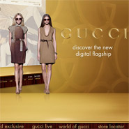 Gucci has rolled out its first iPad application