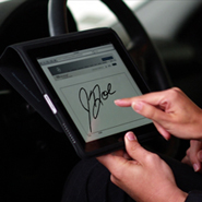 Consumers can lease vehicles from the showroom floor via MB Advantage for the iPad