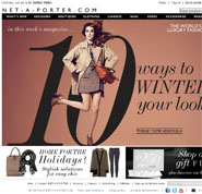 Fashion eretailer Net-a-Porter is now carrying Gucci