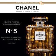 An advertisement from a Chanel email blast on Nov. 2