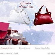 Cartier's Winter Tale online holiday store