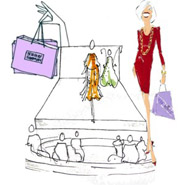 Bergdorf consumers can dress up fashion icon Linda Fargo