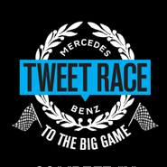 Mercedes tweet race logo