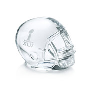 Tiffany & Co. is celebrating the Super Bowl through its crystal and silver designs