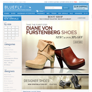Bluefly sold more luxury shoes and bags in 2010 than any other category.
