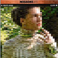 Users can create their own masterpieces with the new Missoni app