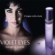 Elizabeth Taylor promotes Violet Eyes
