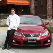 Chef Michael Chiarello sits well with Lexus