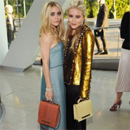 The Olsen twins and their new handbag collection
