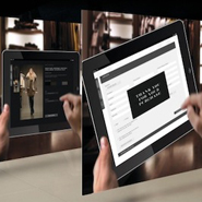 Burberry uses the iPad in-store
