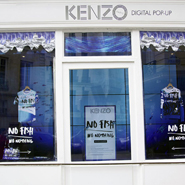 Kenzo digital pop-up exterior
