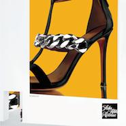 Saks Fifth Avenue ad in W:Art showing Givenchy shoe 