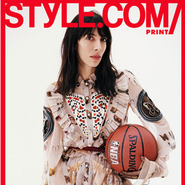 Style.com/Print's fall 2014 cover 