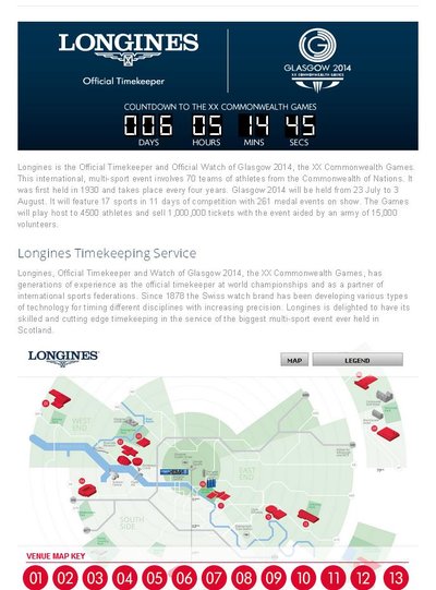 Longines official timekeeper