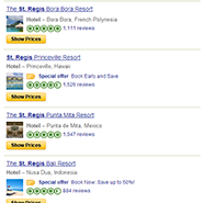 Search results for St. Regis on TripAdvisor