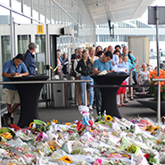 Schiphol Airport Memorial, photo by Persian Dutch Network via Wikipedia