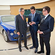 CEOs from Bentley and Vertu