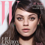 W magazine's August cover
