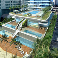 The Bath Club estate in Miami