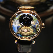 Jaquet Droz painted watch 