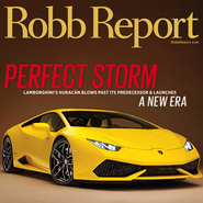 Robb Report's August cover 