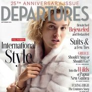 Departures' 25th anniversary September cover