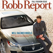 Robb Report's September cover