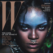 W magazine's September cover 