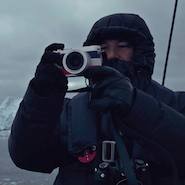 Fabien Baron using the Leica X "Moncler Edition"