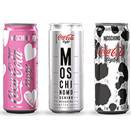 Moschino's Coca-Cola cans