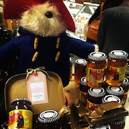 Instagram photo of Paddington display in Selfridges' food hall