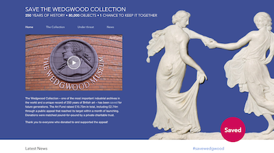 Wedgwood save microsite