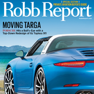Robb Report's October 2014 cover 
