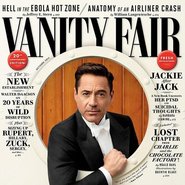 October cover of Vanity Fair 