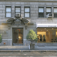 Exterior of Caruso flagship in New York