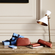 Smythson promotional image for its gifts