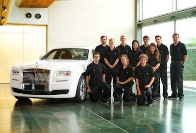 Rolls-Royce apprentices