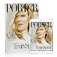 Porter in print and on iPad 