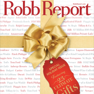 Robb Report's December 2014 cover 