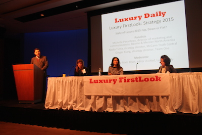 Luxury FirstLook 2015 panel