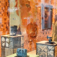 Christian Louboutin Maimi boutique's window display 