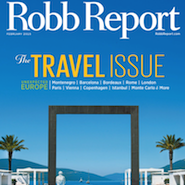 Robb Report's February 2015 cover 