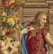 Panel of the Medici tapestries 