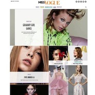 Miss Vogue's Web page 