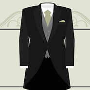 Image of a butler from The Savoy's infographic 