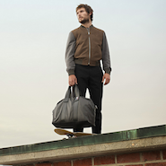 Pro-Skater Alex Olson in Louis Vuitton's short film for the V Line leather goods