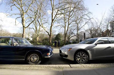 Maserati old and new quattroporte S