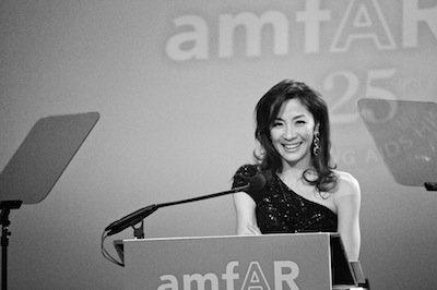 amfAR Michelle Yeoh