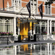The Connaught hotel in Mayfair, London 